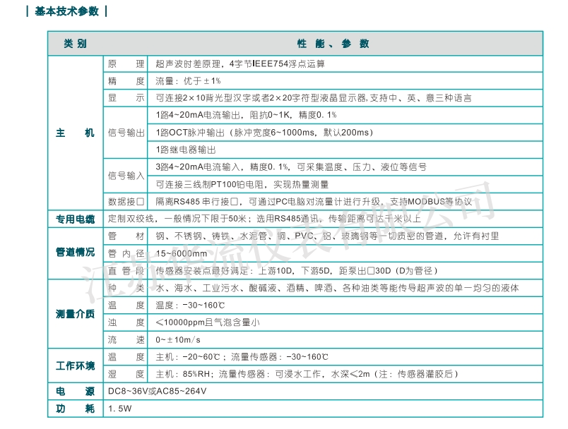 壁掛式超聲波流量計(jì)